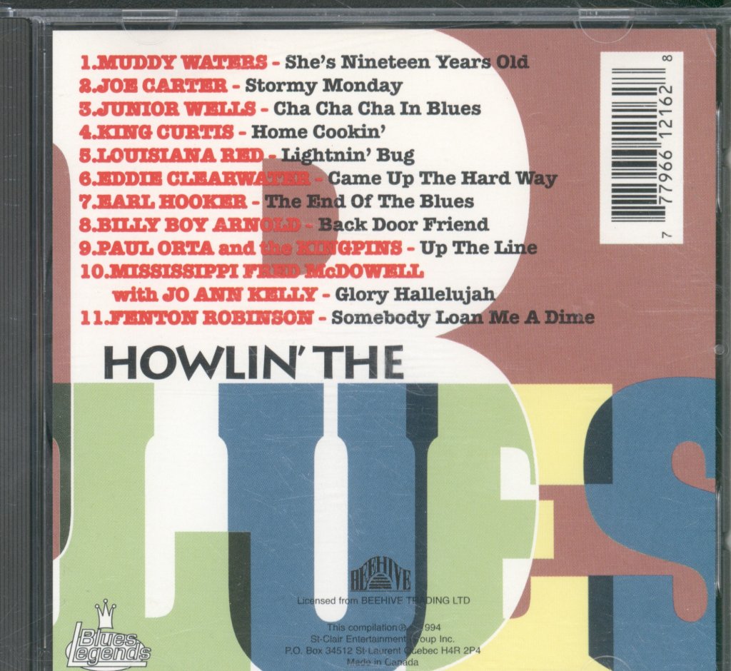 Various Artists - Howlin' The Blues - Cd