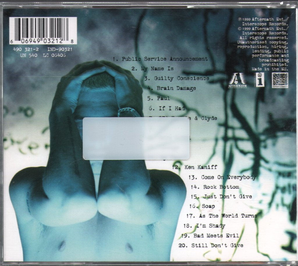 Eminem - Slim Shady LP - Cd