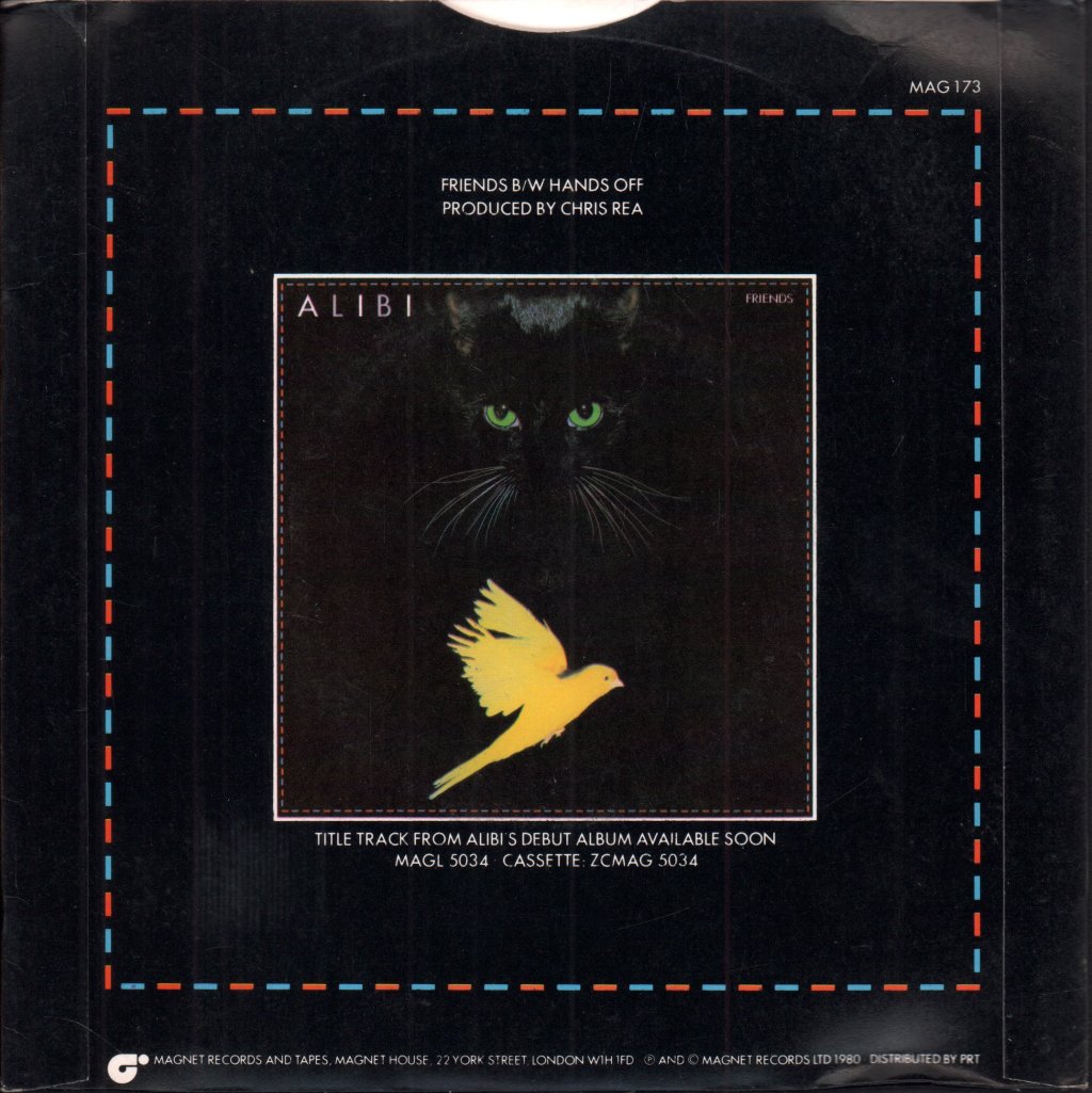 Alibi (80'S Group) - Friends - 7 Inch