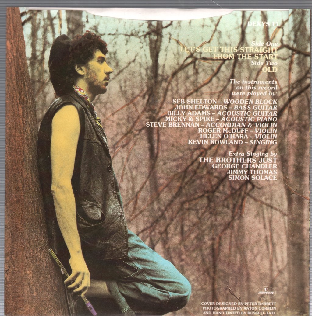 Dexys Midnight Runners - Let's Get This Straight From The Start - 7 Inch