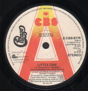 Chicago - Little One - 7 Inch