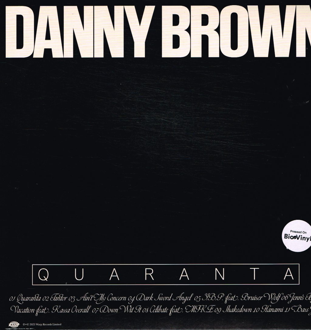 Danny Brown - Quaranta - Lp