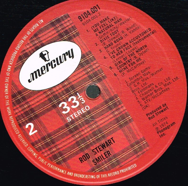 Rod Stewart - Smiler - Lp