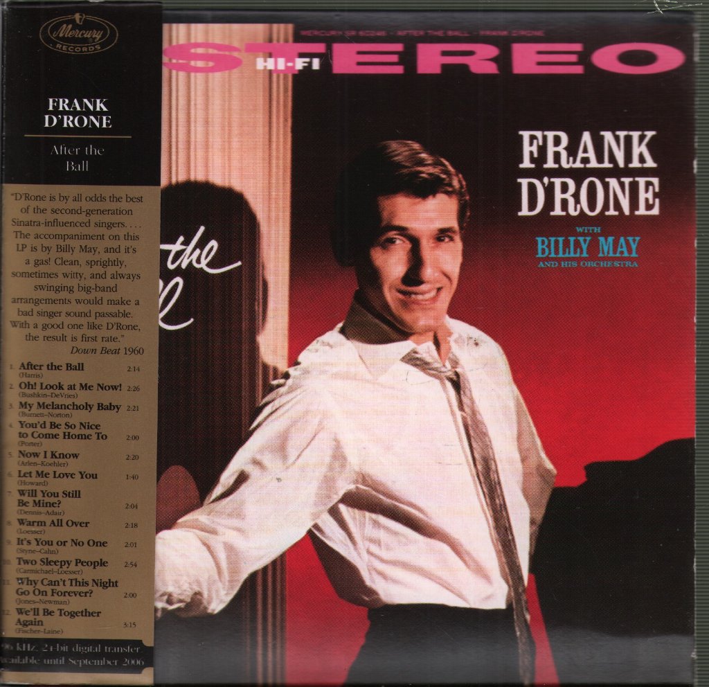 Frank D'rone - After The Ball - Cd
