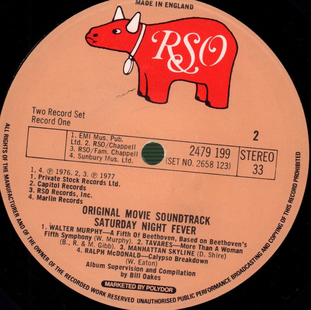 Various Artists - Saturday Night fever (Original Movie Soundtrack) - Double Lp