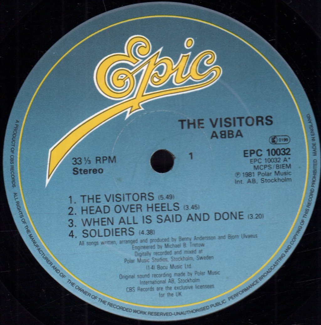 ABBA - Visitors - Lp