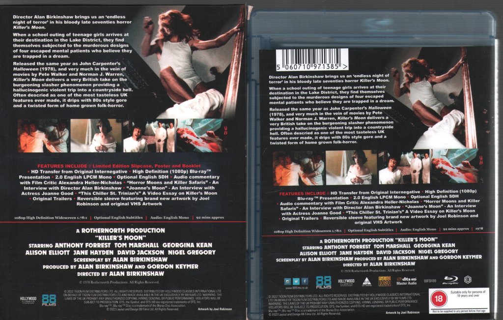 88 Films - Killer's Moon - Blu-Ray