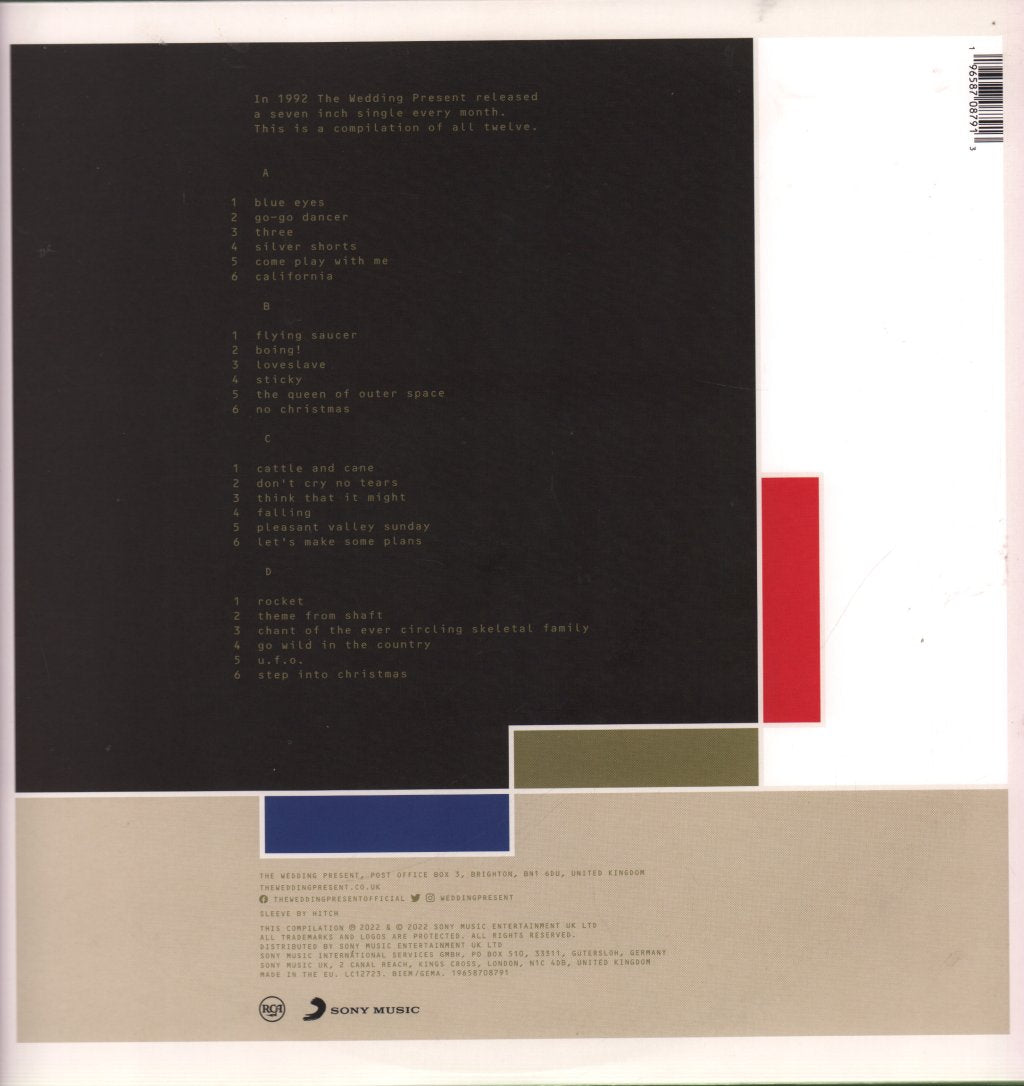 Wedding Present - Hit Parade - Double Lp