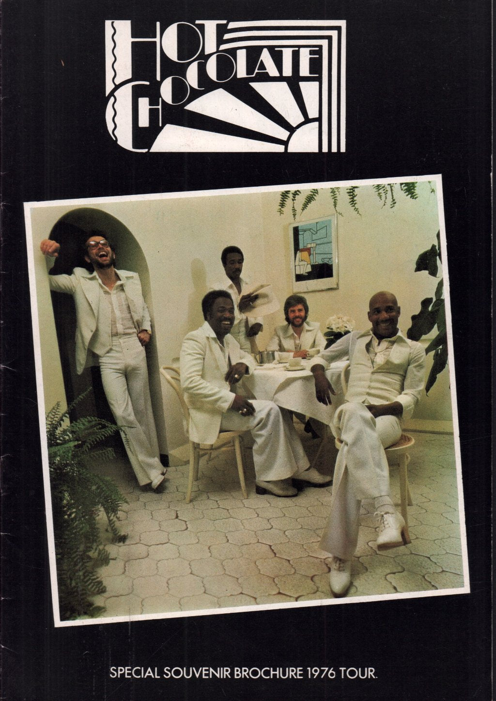 hot chocolate / caledonia - Special Souvenir Brochure 1976 Tour - Tour Programme