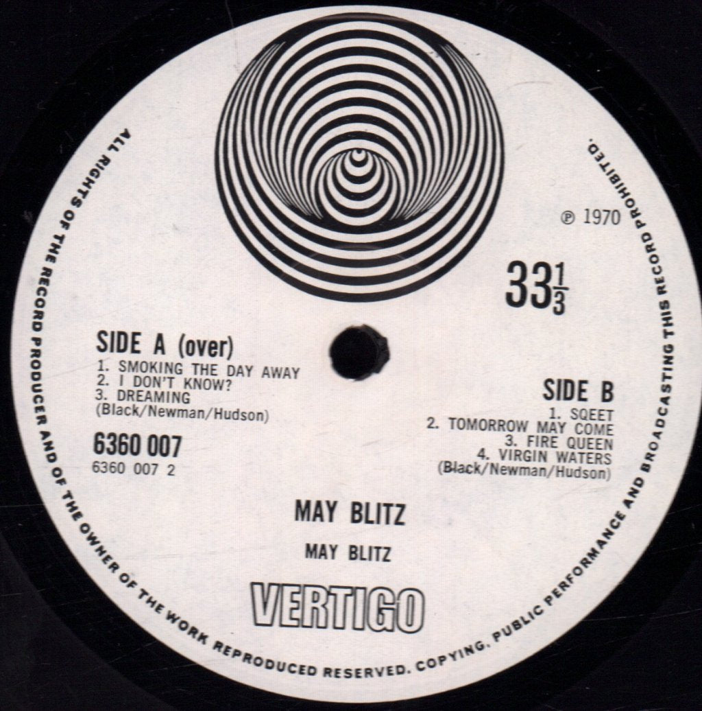 May Blitz - May Blitz - Lp
