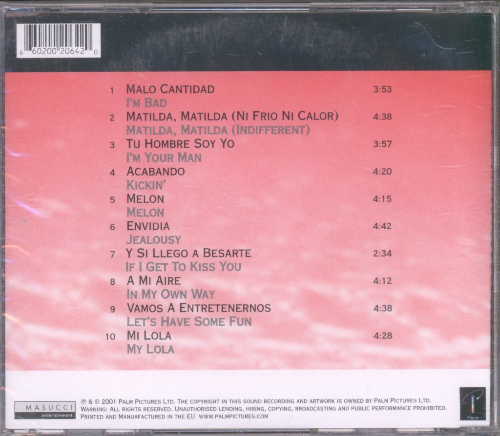 Carlos Manuel - Malo Cantidad - Cd