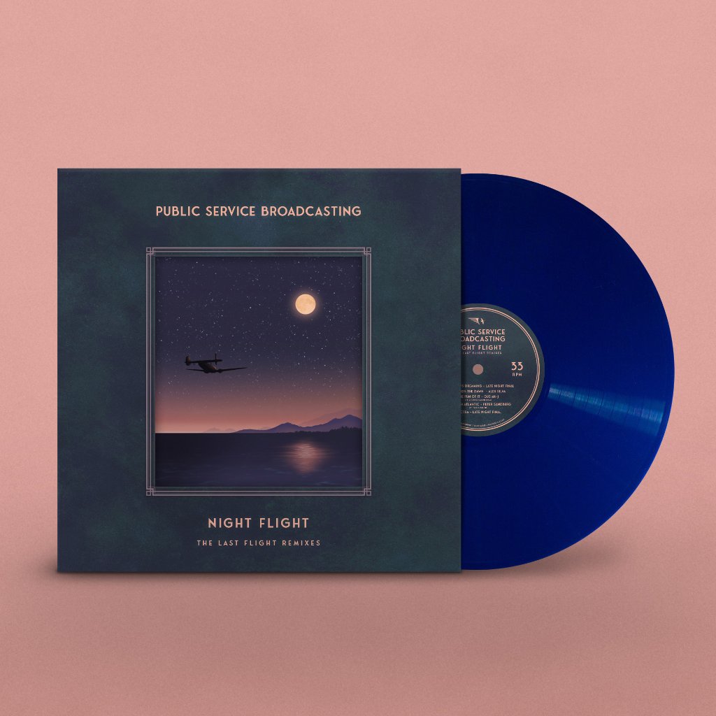 Public Service Broadcasting - Night Flight: The Last Flight Remixes - Lp