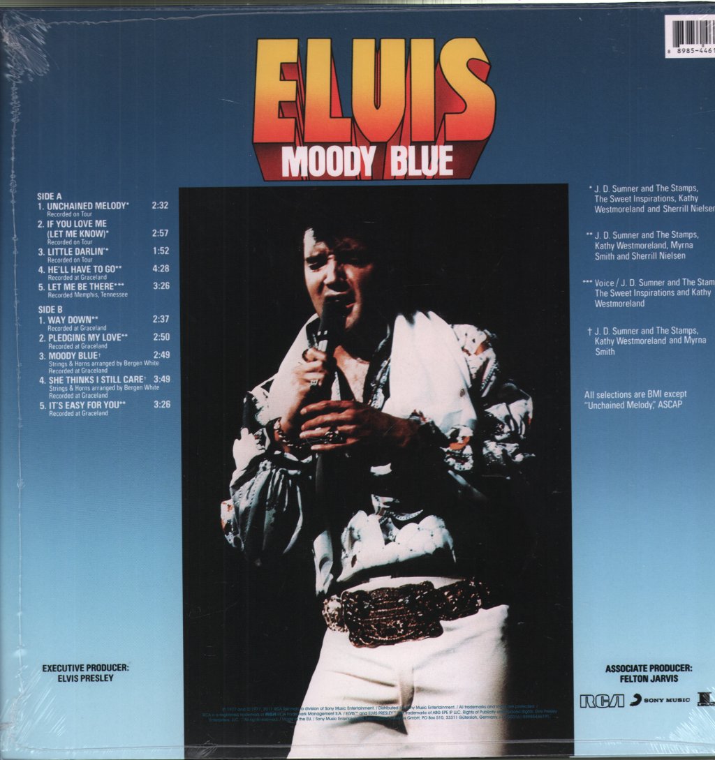 Elvis Presley - Moody Blue - Lp
