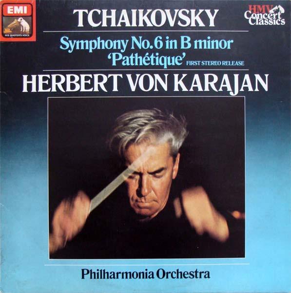 Philharmonia Orchestra - tchaikovsky Symphony No.6 In B Minor 'Pathétique' - Lp