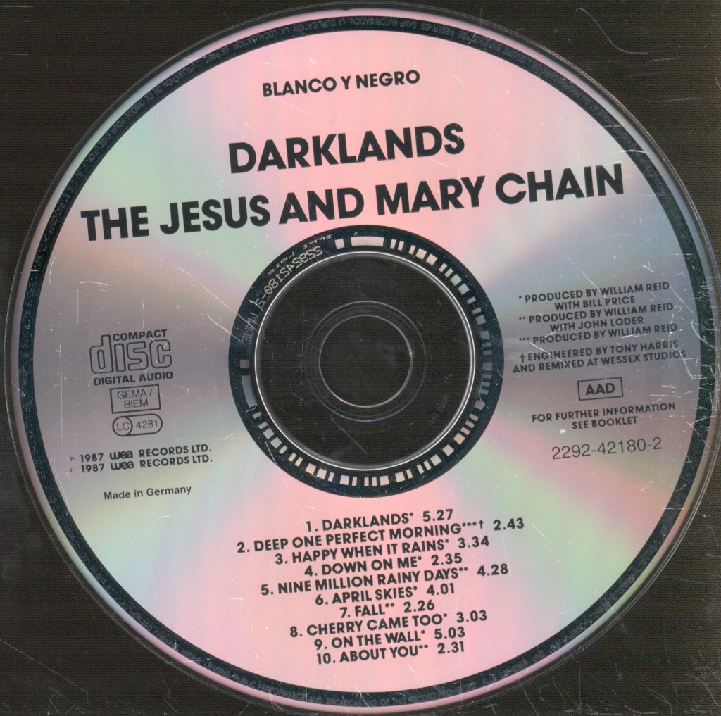 Jesus And Mary Chain - Darklands - Cd