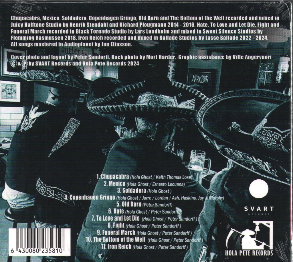 Hola Ghost - Chupacabra, Hate & Fight - Cd