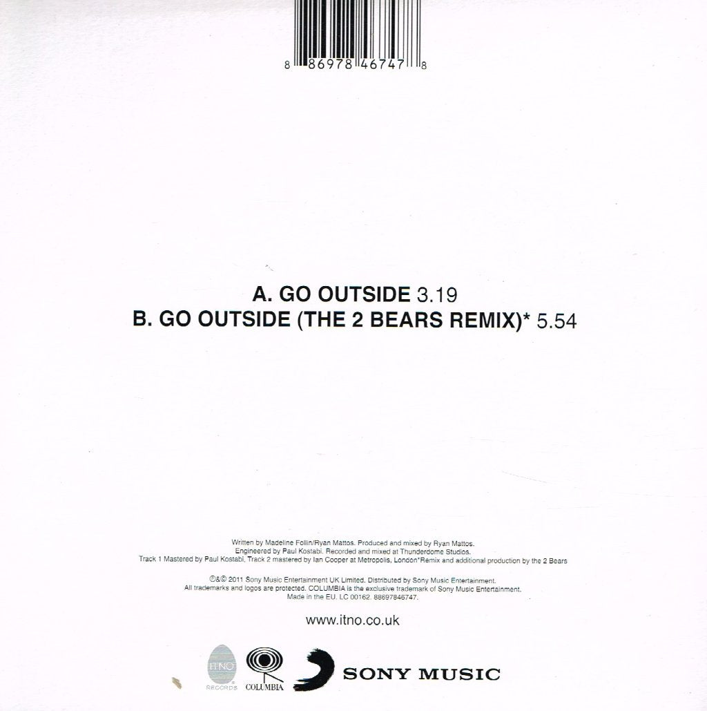 Cults - Go Outside - 7 Inch