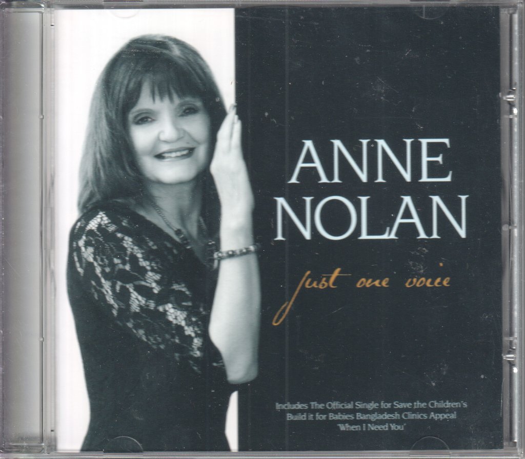 Anne Nolan (Nolans) - Just One Voice - Cd