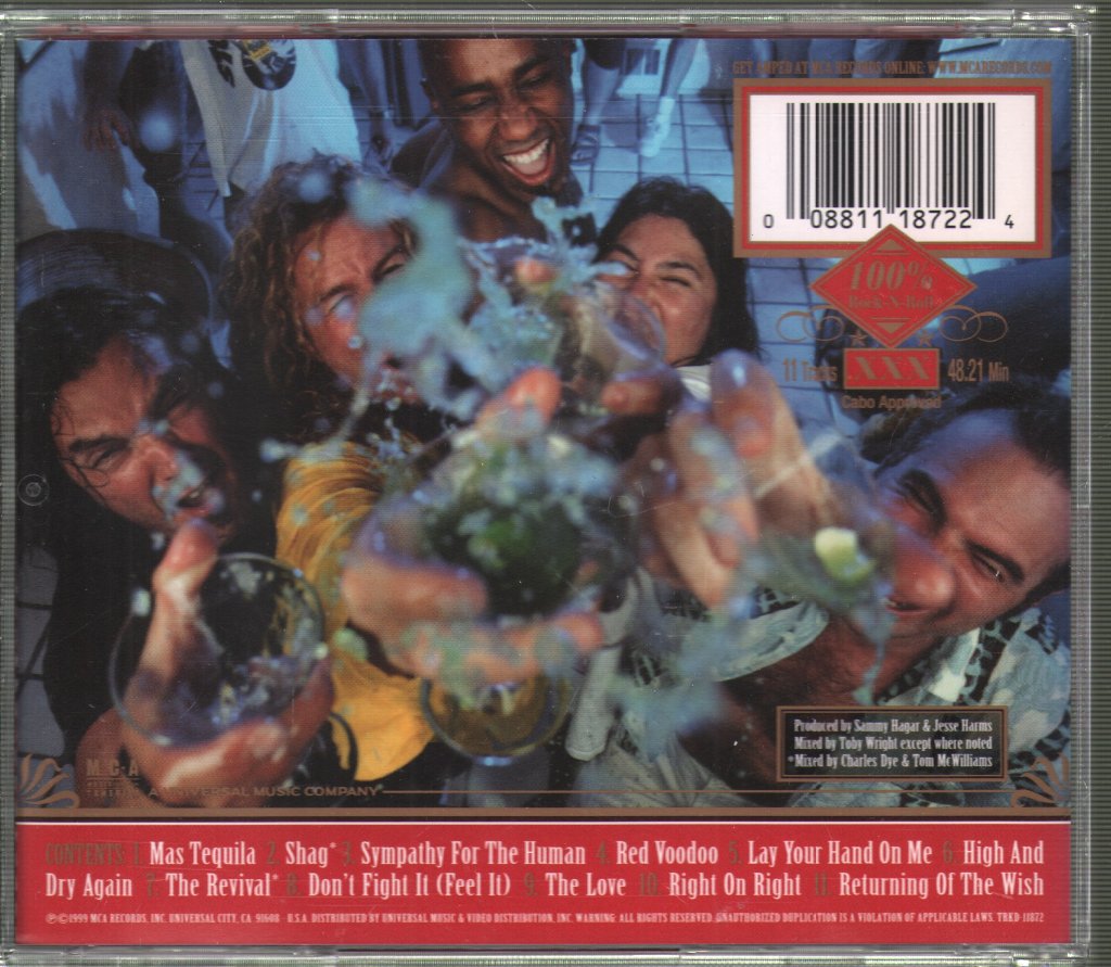 Sammy Hagar And The Waboritas - Red Voodoo - Cd