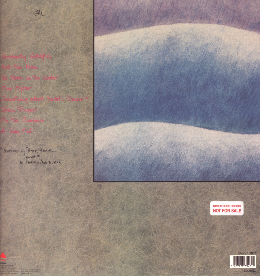 Peter Hammill - Out Of Water - Lp