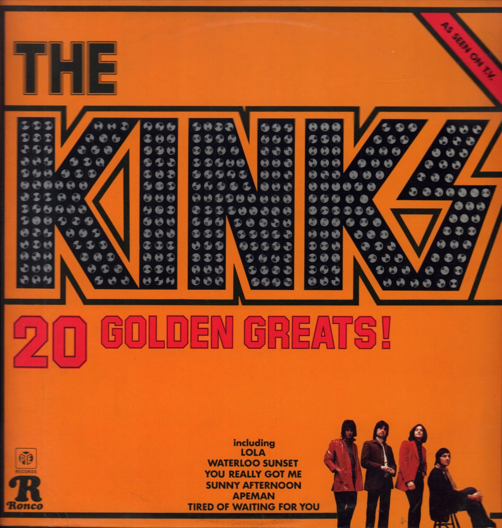 Kinks - 20 Golden Greats - Lp
