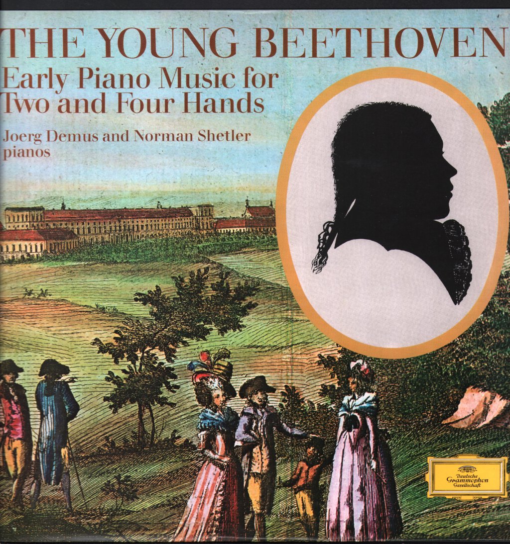 Joerg Demus and Norman Shetler - Young Beethoven - Lp