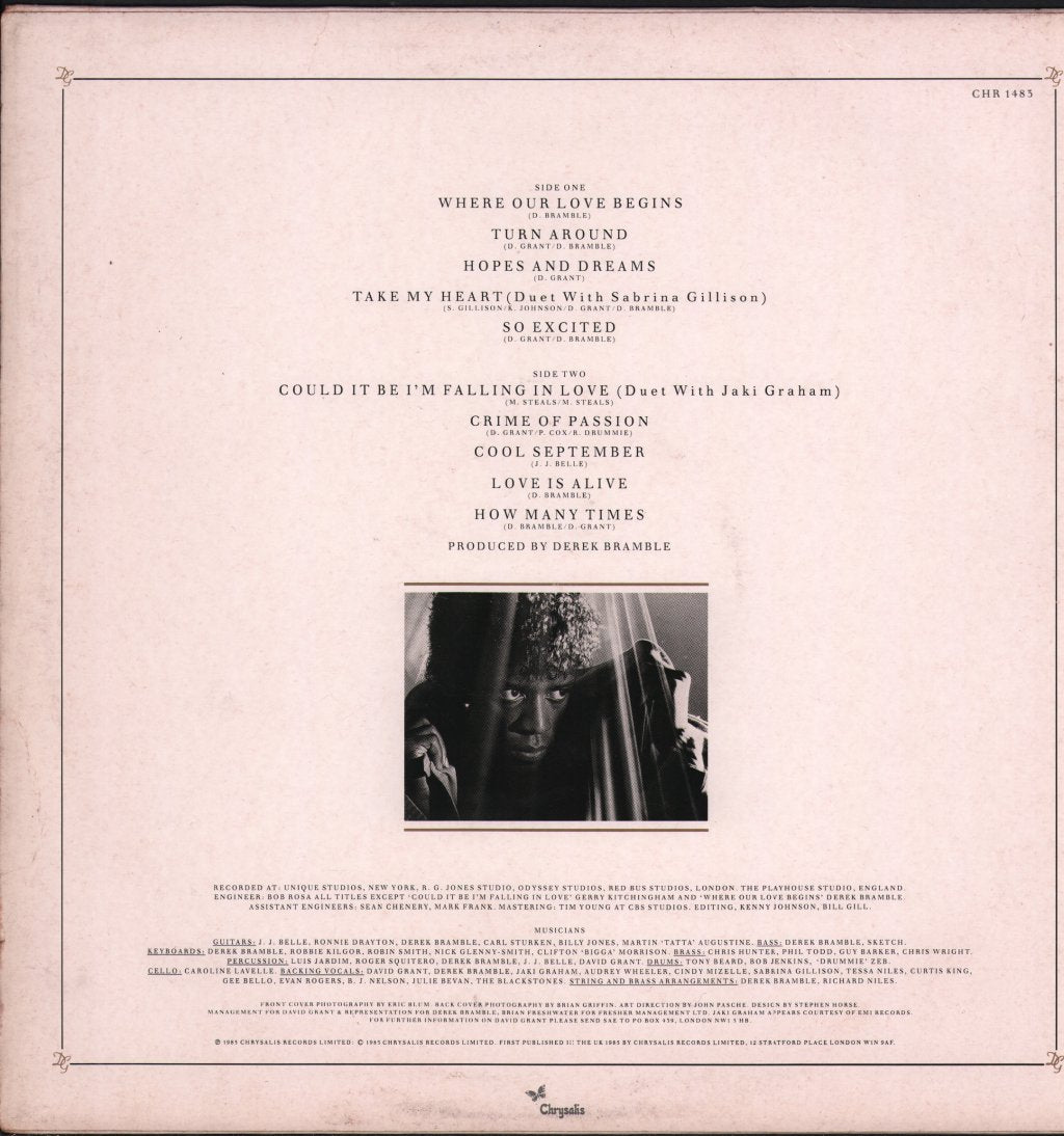 David Grant - Hopes And Dreams - Lp