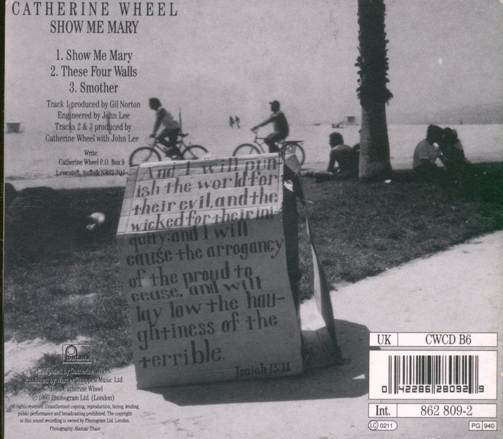 Catherine Wheel - Show Me Mary - Cd