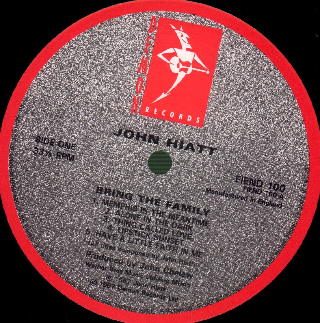 John Hiatt - Bring The Family - Lp