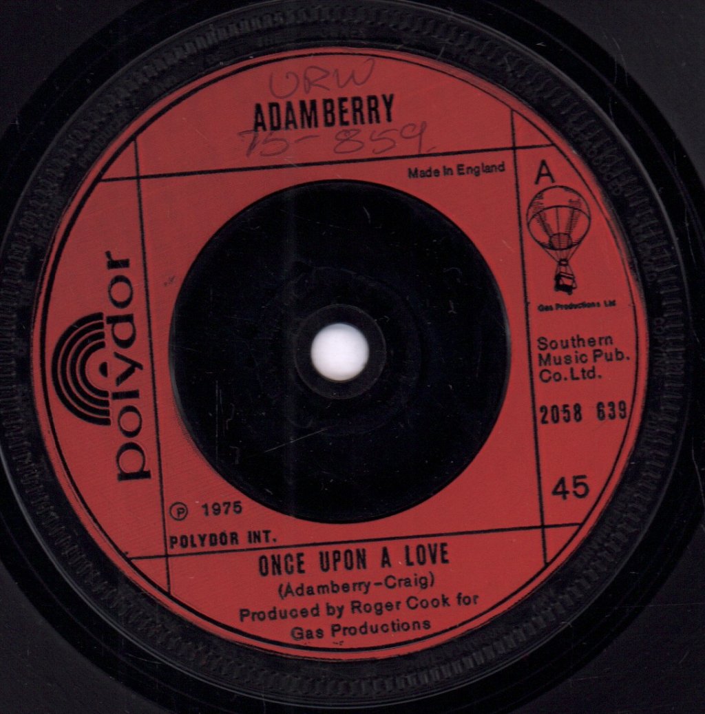 adamberry - Once Upon A Love - 7 Inch
