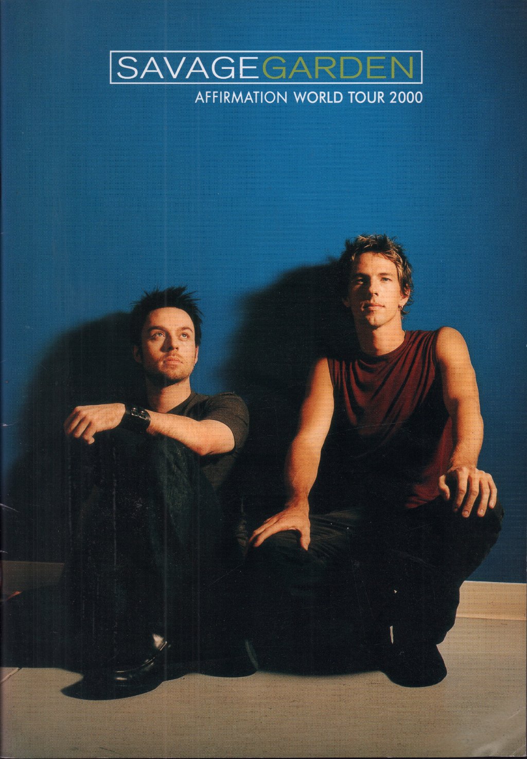 Savage Garden - affirmation world tour 2000 - Tour Programme