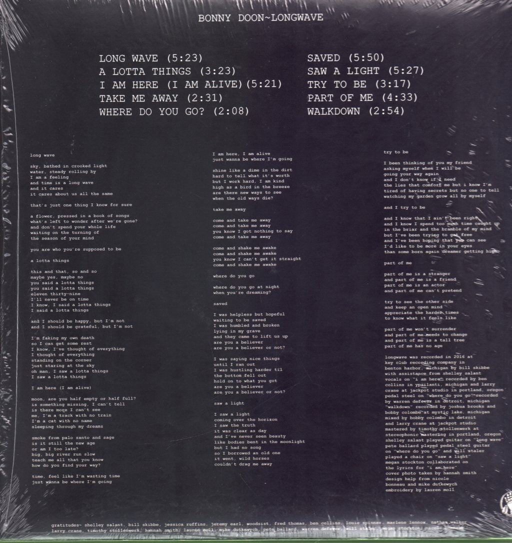 Bonny Doon - Longwave - Lp