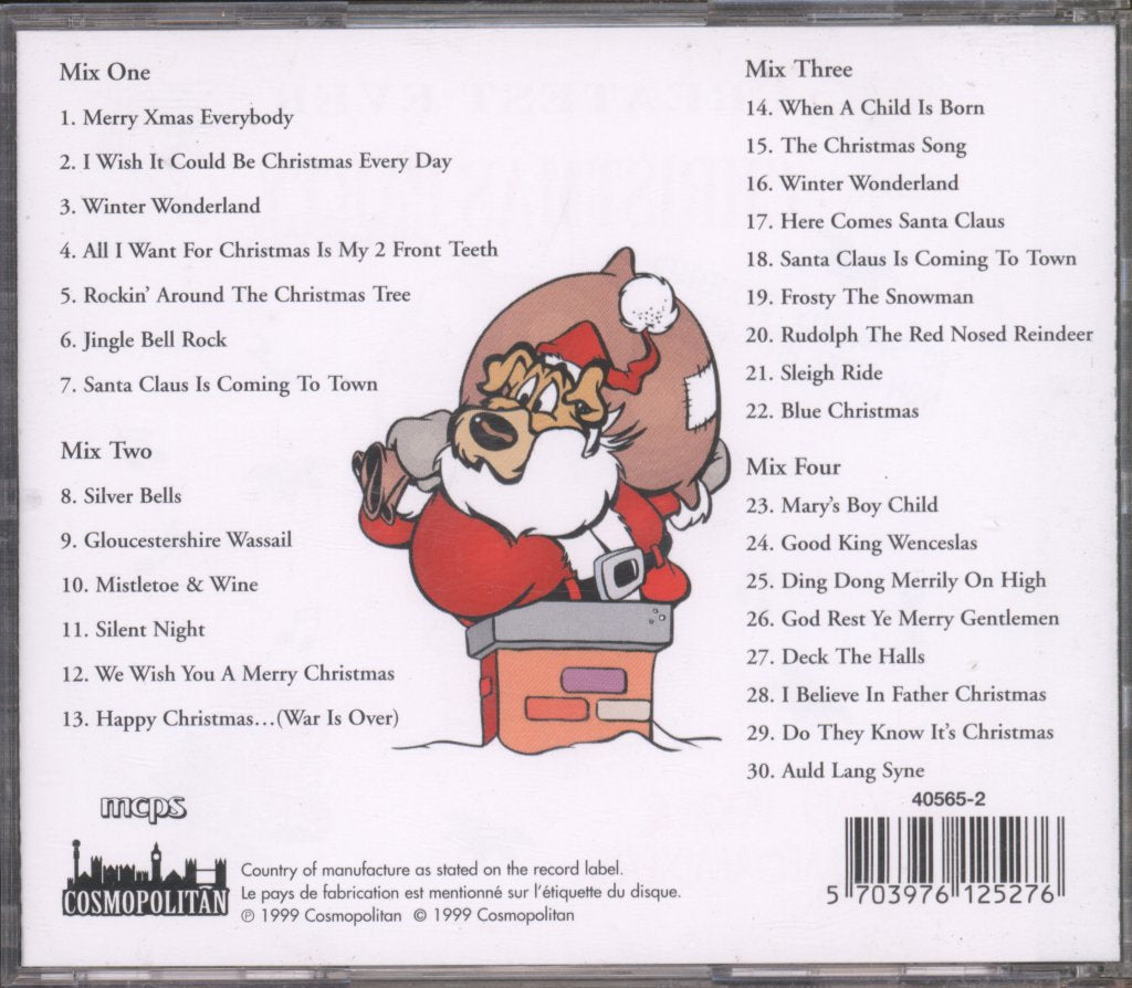 Hound Dog & The Megamixers - Greatest Ever Christmas Party Megamix - Cd