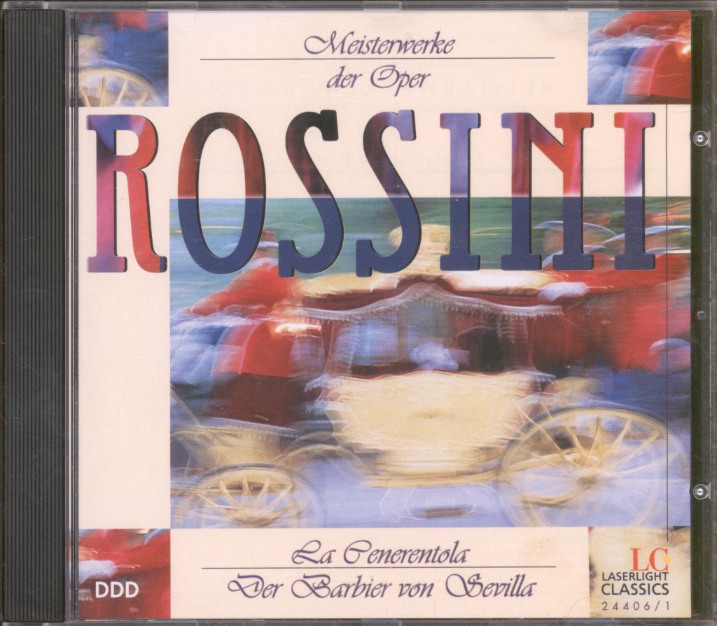 Various Artists - Gioacchino Rossini - Meisterwerke Der Oper - La Cenerentola, Der Barbier Von Sevilla - Cd