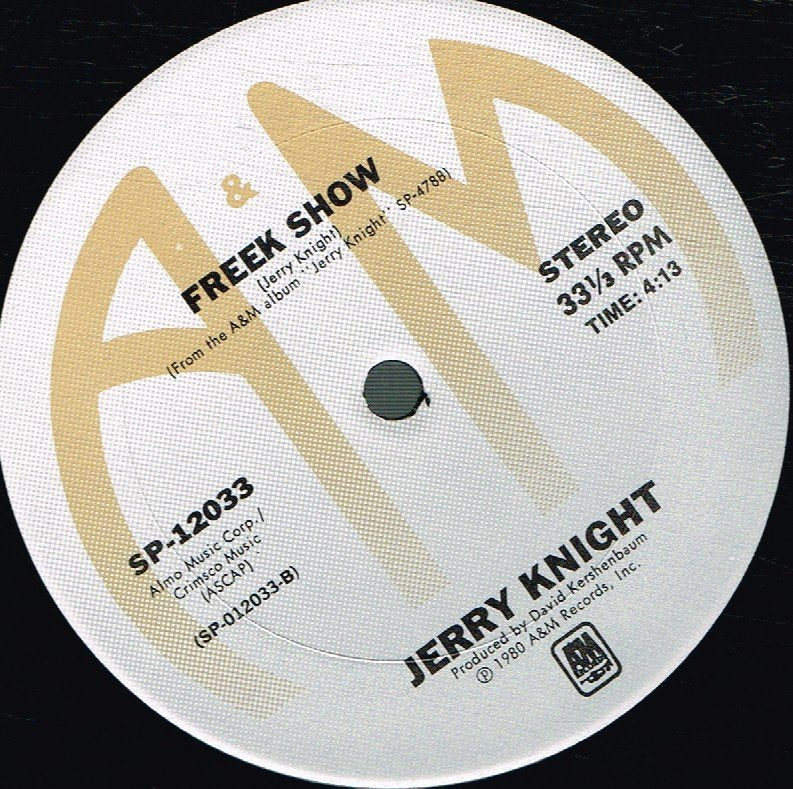 Jerry Knight - Overnight Sensation - 12 Inch
