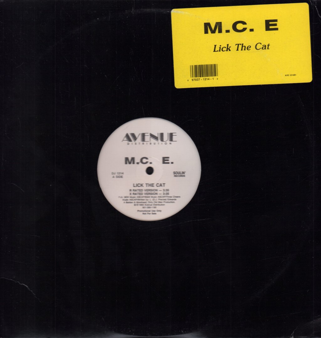 M.c. E - Lick The Cat - 12 Inch