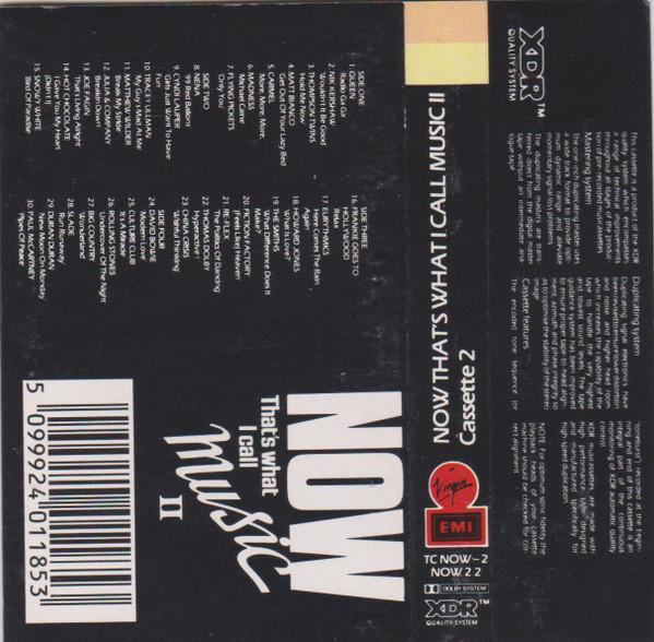 Various Artists - Now That's What I Call Music II - Double Cassette