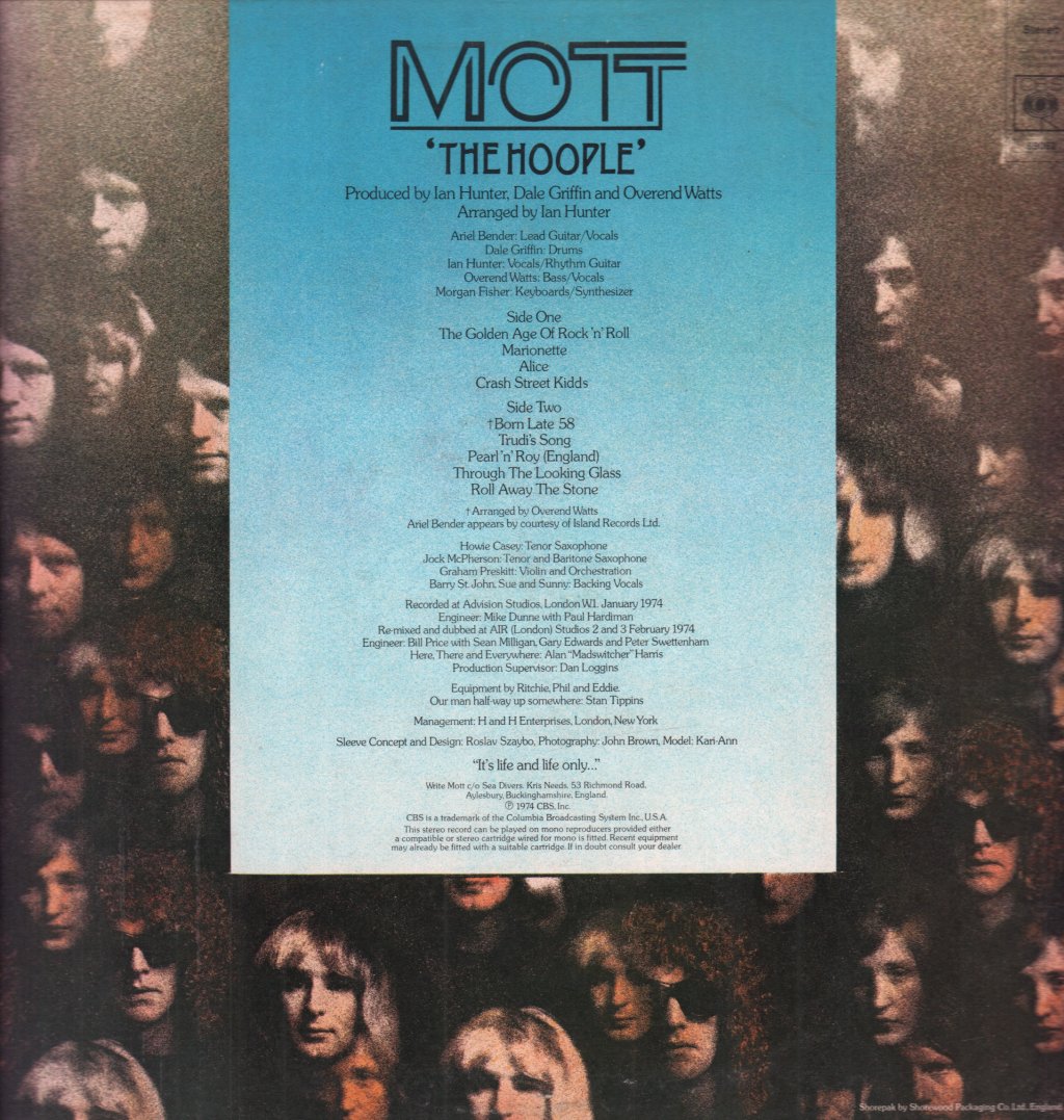 Mott The Hoople - Hoople - Lp