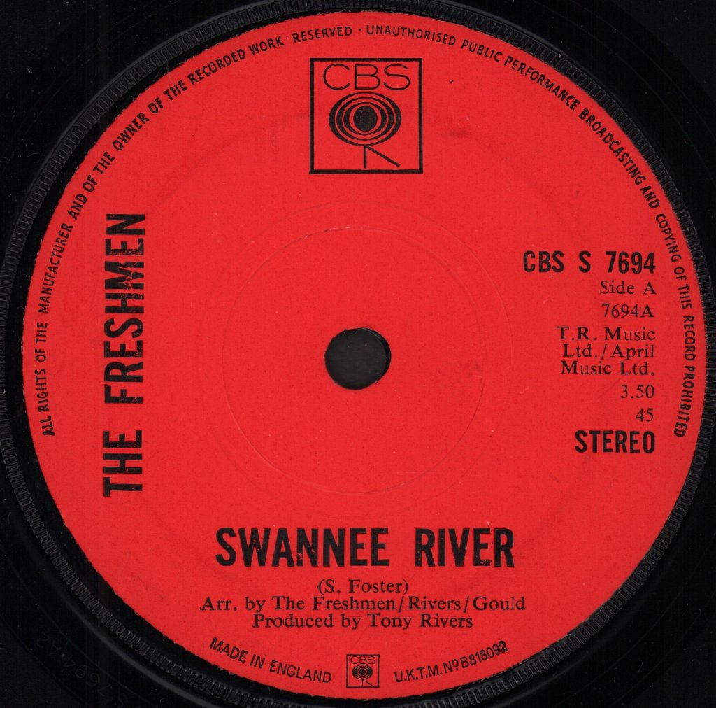 Freshmen (60'S/Early 70'S Group) - Swannee River - 7 Inch