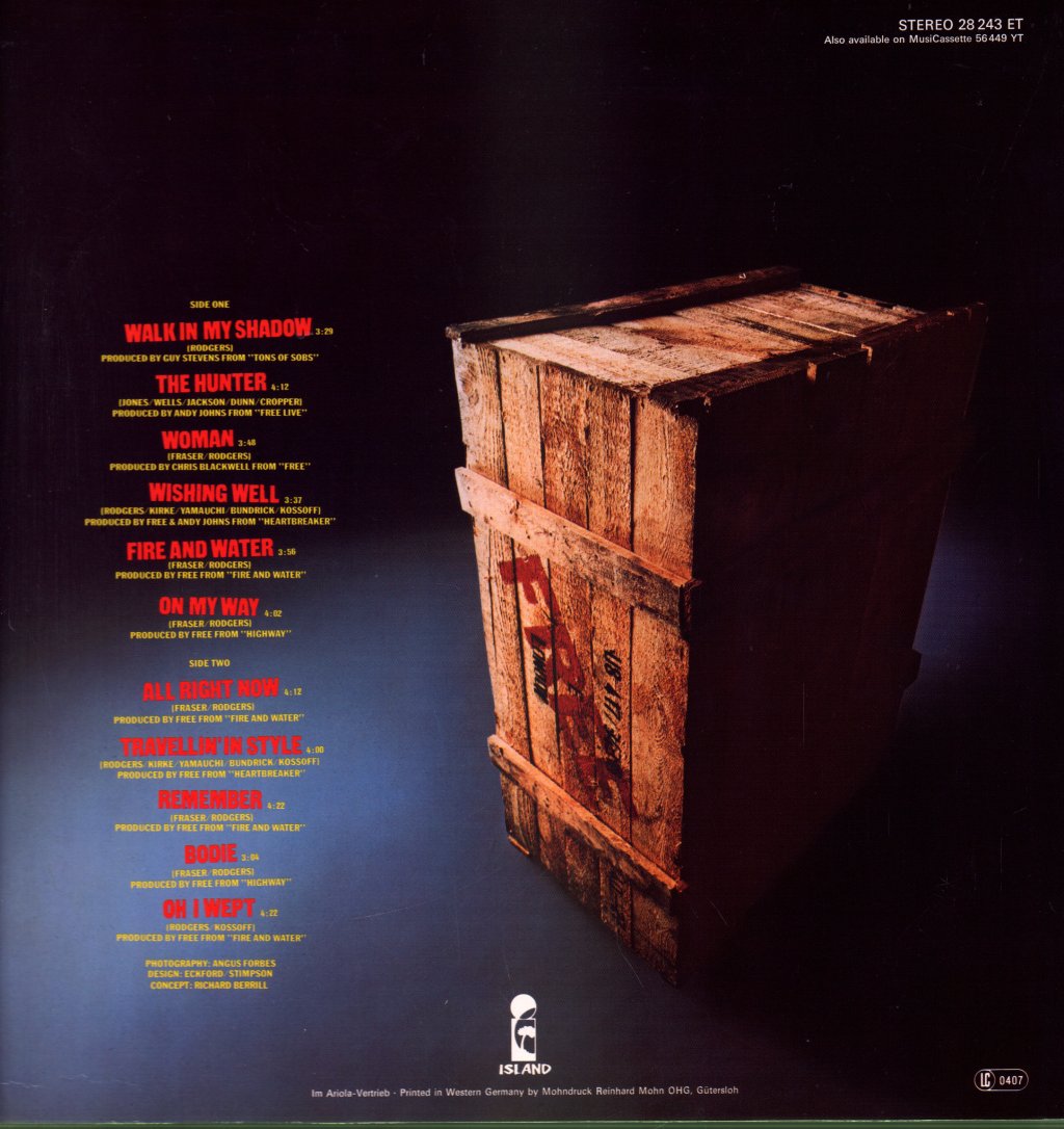 Free - Free & Easy Rough & Ready - Lp