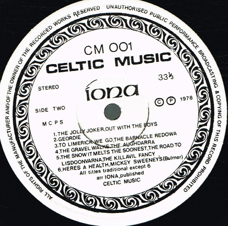 Iona (70'S Folk Group) - Iona - Lp