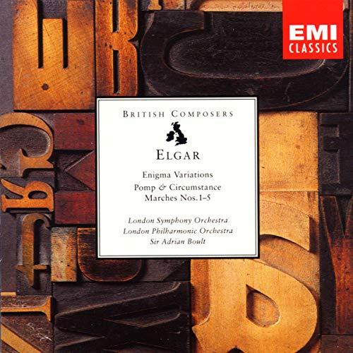 Elgar - Elgar - Orchestral Works - Enigma Variations - Pomp & Circumstance Marches Nos. 1-5 - Cd