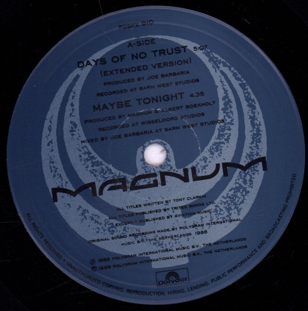 Magnum (Metal Group) - Days Of No Trust - 12 Inch