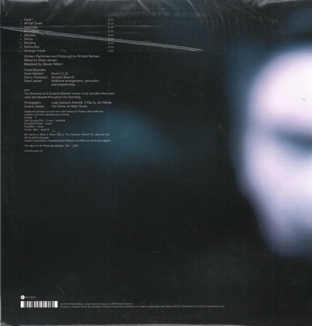 Richard Barbieri - Stranger Inside - Lp