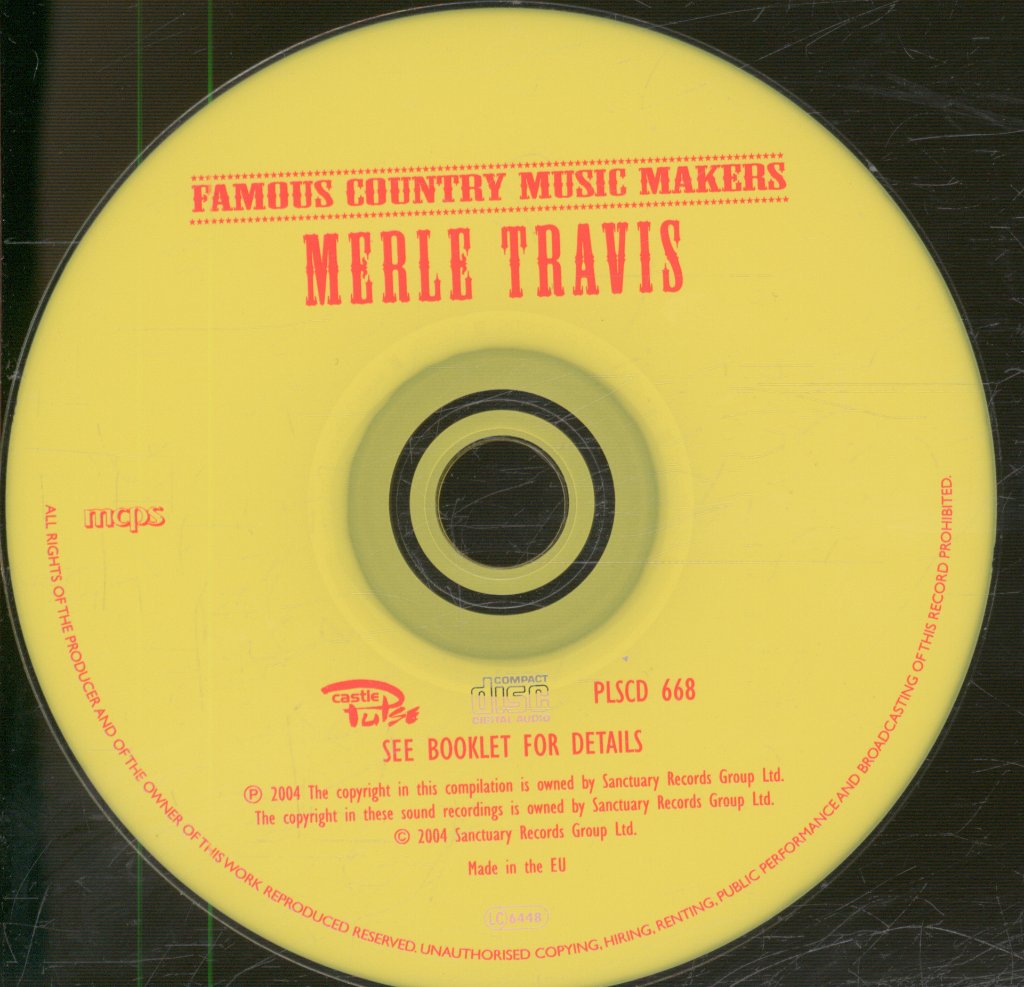 Merle Travis - Famous Country Music Makers - Cd