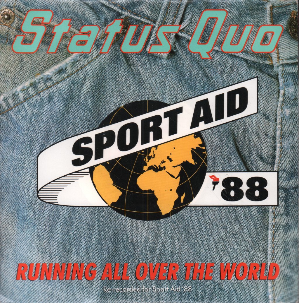 Status Quo - Running All Over The World - 7 Inch