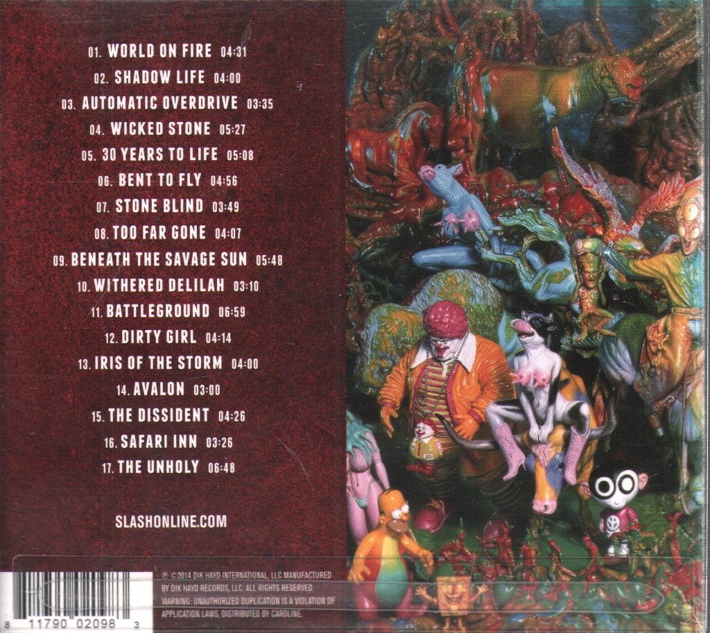 Slash Featuring Myles Kennedy And The Conspirators - World On Fire - Cd