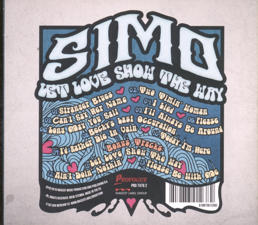 Simo - Let Love Show The Way - Cd