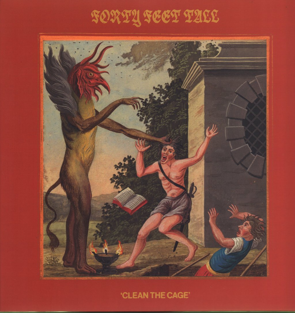 Forty Feet Tall - Clean The Cage - Lp