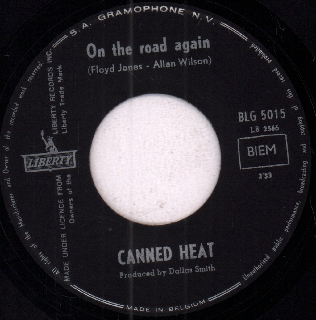 Canned Heat - On The Road Again - 7 Inch